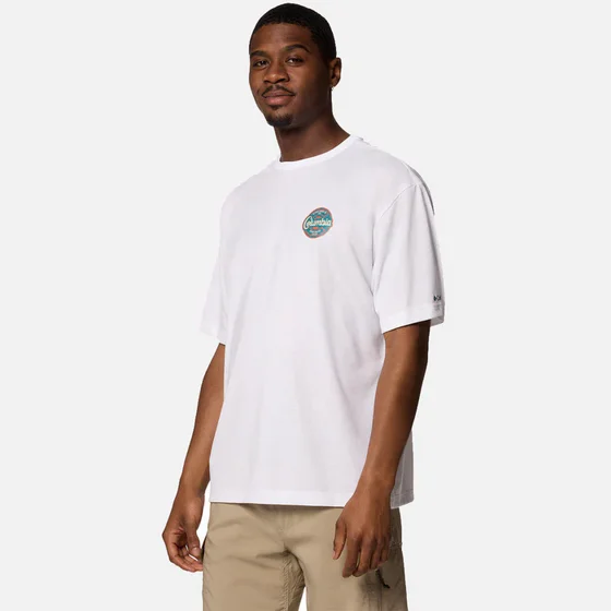 ����� �� ��� EXPLORERS CANYON BACK SS T blk/hex �������� Columbia